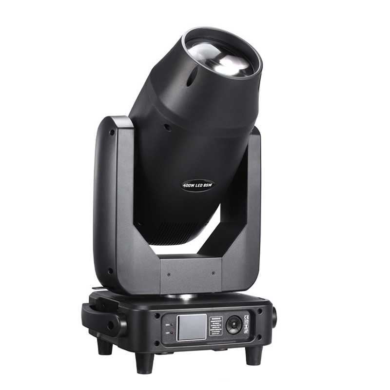 Customized white shell wedding hall 400W LED BSW Stage Moving Head Light