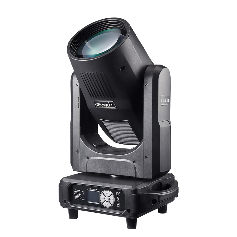 NOWLIT compact 380W beam moving head light installed on truss for club and stage use
