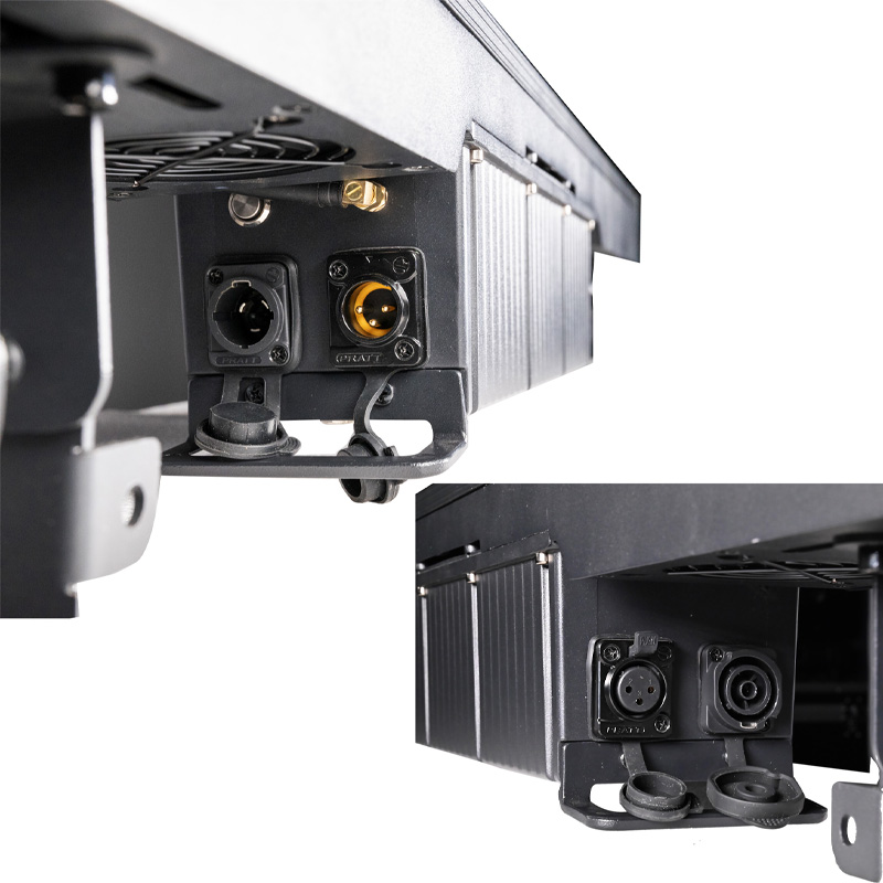 IP67 32+16 pixel linear strobe light with chase and wash effect for outdoor stage lighting