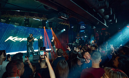 Dự án chiếu sáng chuyên nghiệp cho quán bar và câu lạc bộ NOWLIT tại Nga