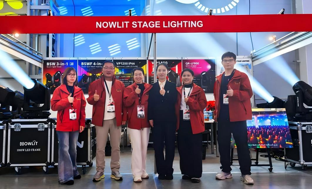 NOWLIT tại Light + Audio Tec Moscow 2026